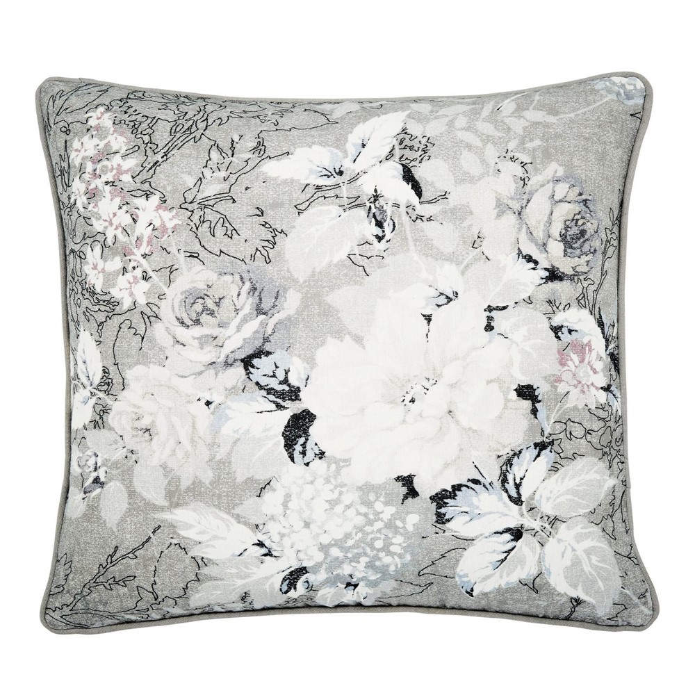 Amalia Cushion by Bedeck of Belfast in White Silver